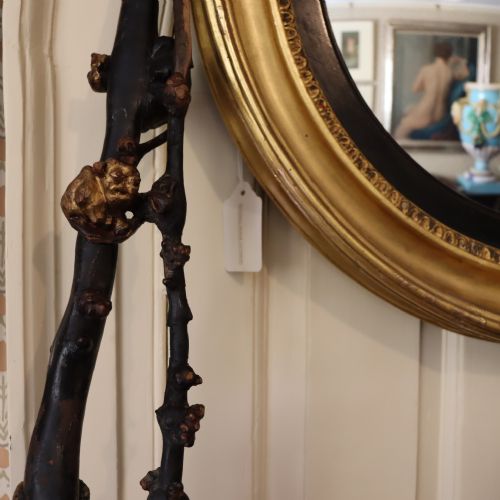 RARE JAPANESE GILDED WALKING STAFF WITH SHINTO GODS AND MYTHICAL BEASTS - ADDITIONAL PHOTO 3