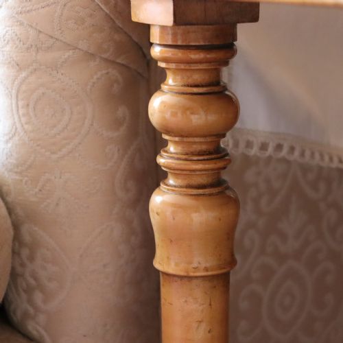 BIRDS EYE MAPLE DROP LEAF OCCASIONAL TABLE BY HOWARD SONS LONDON - ADDITIONAL PHOTO 10