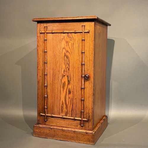 a victorian howard sons pine pedestal cupboard - CATEGORY: ANTIQUE CUPBOARDS - DATED VICTORIAN