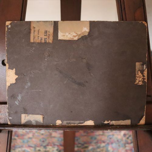 OLEOGRAPH ON BOARD OF SHAKESPEARES BIRTHPLACE BY W W QUATREMAIN - ADDITIONAL PHOTO 3