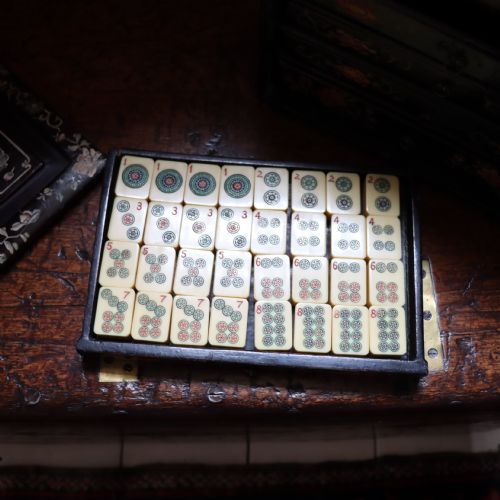 CHINESE MAHJONG SET CIRCA 1900 - ADDITIONAL PHOTO 6