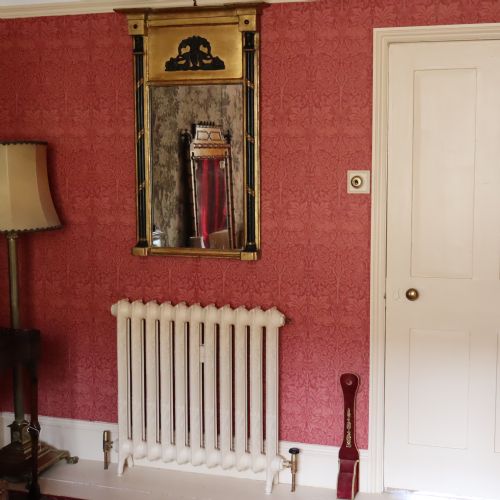 19TH CENTURY EGYPTIAN REVIVAL PIER MIRROR - ADDITIONAL PHOTO 1