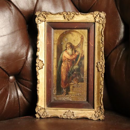 THREE SMALL ENGLISH EARLY19TH CENTURY OIL PAINTINGS - ADDITIONAL PHOTO 1
