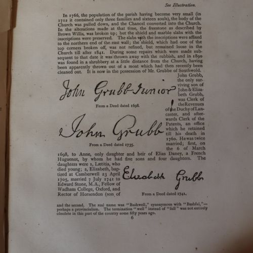 EARLY ENGLISH COAT OF ARMS CIRCA 1700 COMPLETE WITH THE GRUBBE FAMILY BOOK - ADDITIONAL PHOTO 4