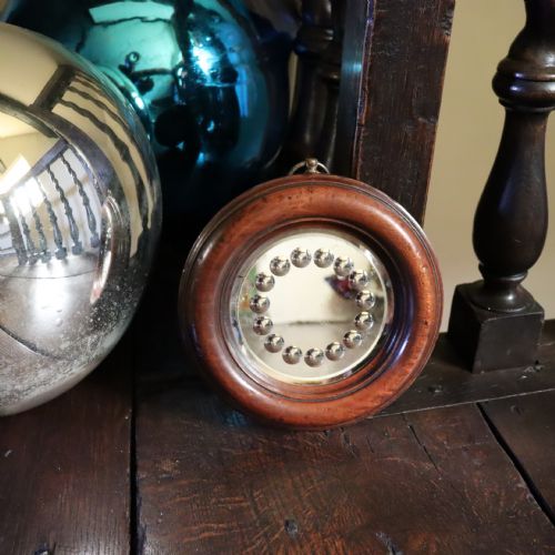 SMALL WITCHES OR SORCERERS MIRROR CIRCA 1850 - ADDITIONAL PHOTO 7