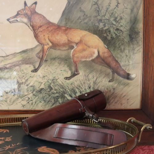 A GENTLEMANS SWAINE ADENEY SADDLE OR HUNTING FLASK - ADDITIONAL PHOTO 1