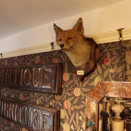 TAXIDERMY FOX MASK BY PETER SPICER SONS - ADDITIONAL PHOTO 2