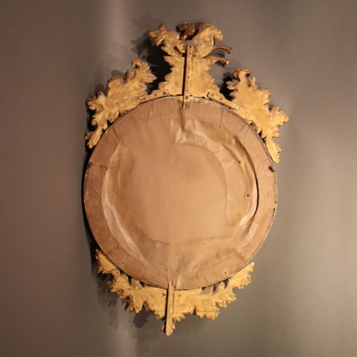 REGENCY CONVEX MIRROR CIRCA 1815 - ADDITIONAL PHOTO 4