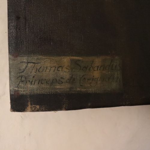 AFTER SIR ANTHONY VAN DYCK 19TH CENTURY PORTRAIT OF PRINCE TOMMASO FRANCESCO OF SAVOYCARIGNANO - ADDITIONAL PHOTO 6