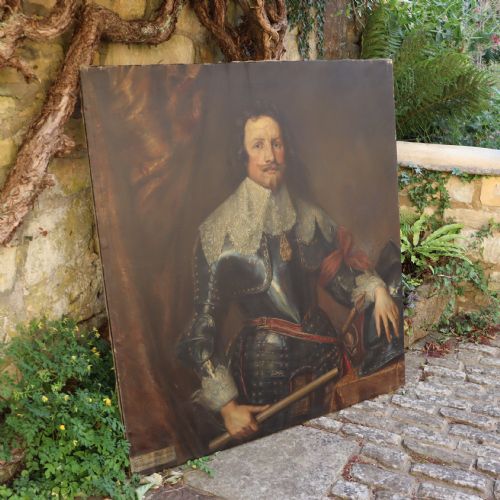 AFTER SIR ANTHONY VAN DYCK 19TH CENTURY PORTRAIT OF PRINCE TOMMASO FRANCESCO OF SAVOYCARIGNANO - ADDITIONAL PHOTO 10