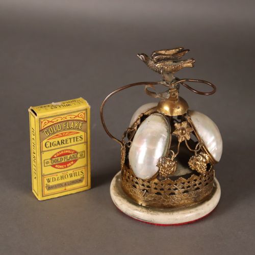 ANTIQUE FRENCH PALAIS ROYAL DINNER BELL - ADDITIONAL PHOTO 3