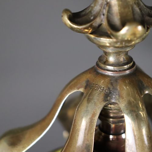 LARGE ART NOUVEAU CEILING LIGHT - ADDITIONAL PHOTO 4