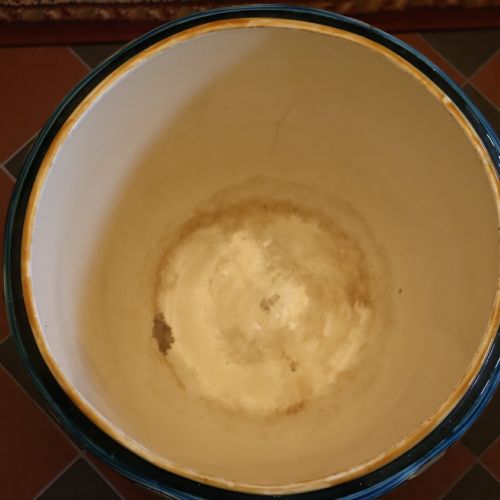 LARGE MINTON SECESSIONIST JARDINIERE AND STAND - ADDITIONAL PHOTO 6