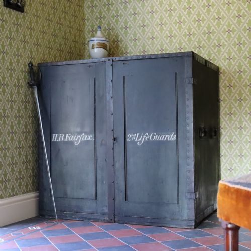 CAMPAIGN MILITARY TRAVELLING PACKING CASE BY ALLEN OF LONDON CIRCA 1900 WITH A RICH PROVENANCE - ADDITIONAL PHOTO 10