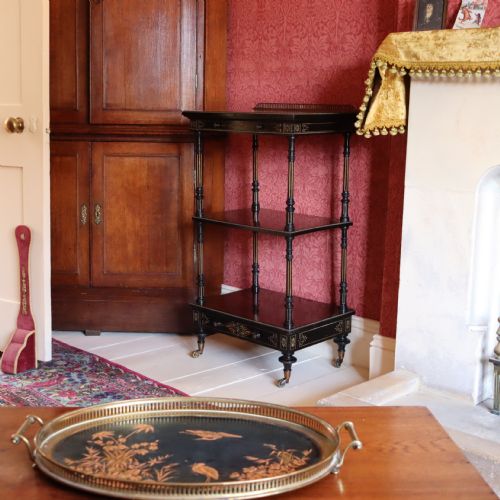 GILLOW CO VICTORIAN AESTHETIC MOVEMENT WHATNOT OR TAGRE - ADDITIONAL PHOTO 2