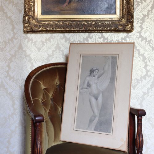 19TH CENTURY FRENCH SCHOOL MANNER OF PIERREPAUL PRUD'HON 17581823 - ADDITIONAL PHOTO 2