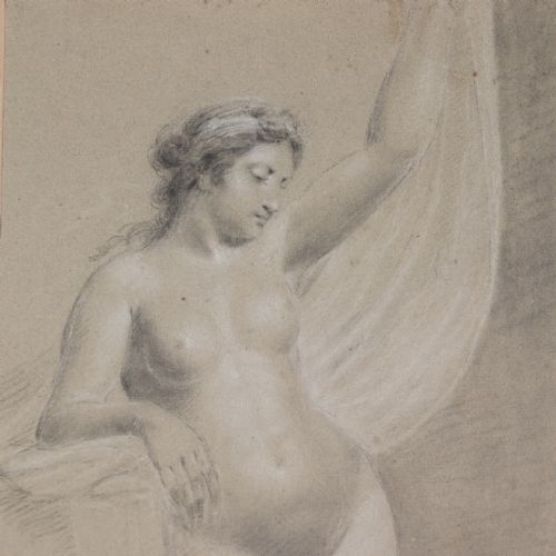 19TH CENTURY FRENCH SCHOOL MANNER OF PIERREPAUL PRUD'HON 17581823 - ADDITIONAL PHOTO 6
