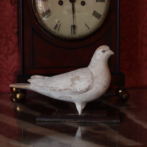 RARE 19TH CENTURY COUNTRY HOUSE DOVECOTE DECOY - ADDITIONAL PHOTO 4