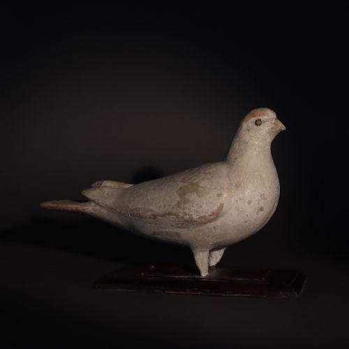 RARE 19TH CENTURY COUNTRY HOUSE DOVECOTE DECOY - ADDITIONAL PHOTO 2