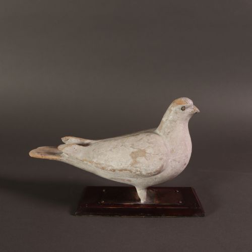 RARE 19TH CENTURY COUNTRY HOUSE DOVECOTE DECOY - ADDITIONAL PHOTO 3