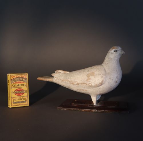 RARE 19TH CENTURY COUNTRY HOUSE DOVECOTE DECOY - ADDITIONAL PHOTO 5