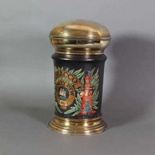 Tobacconist Shop ‘Honey Dew’ Tobacco Jar. Circa 1900