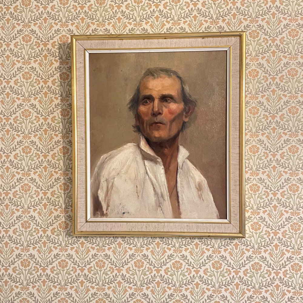 Portrait of a Gentleman Dated Nov 9th 1898