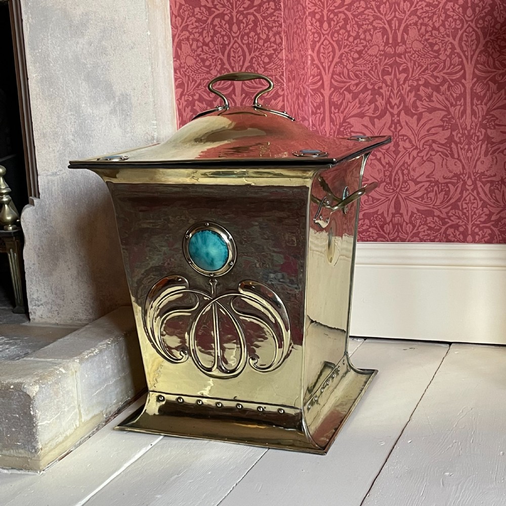 Attributed to Liberty & Co - an Arts & Crafts Coal Box