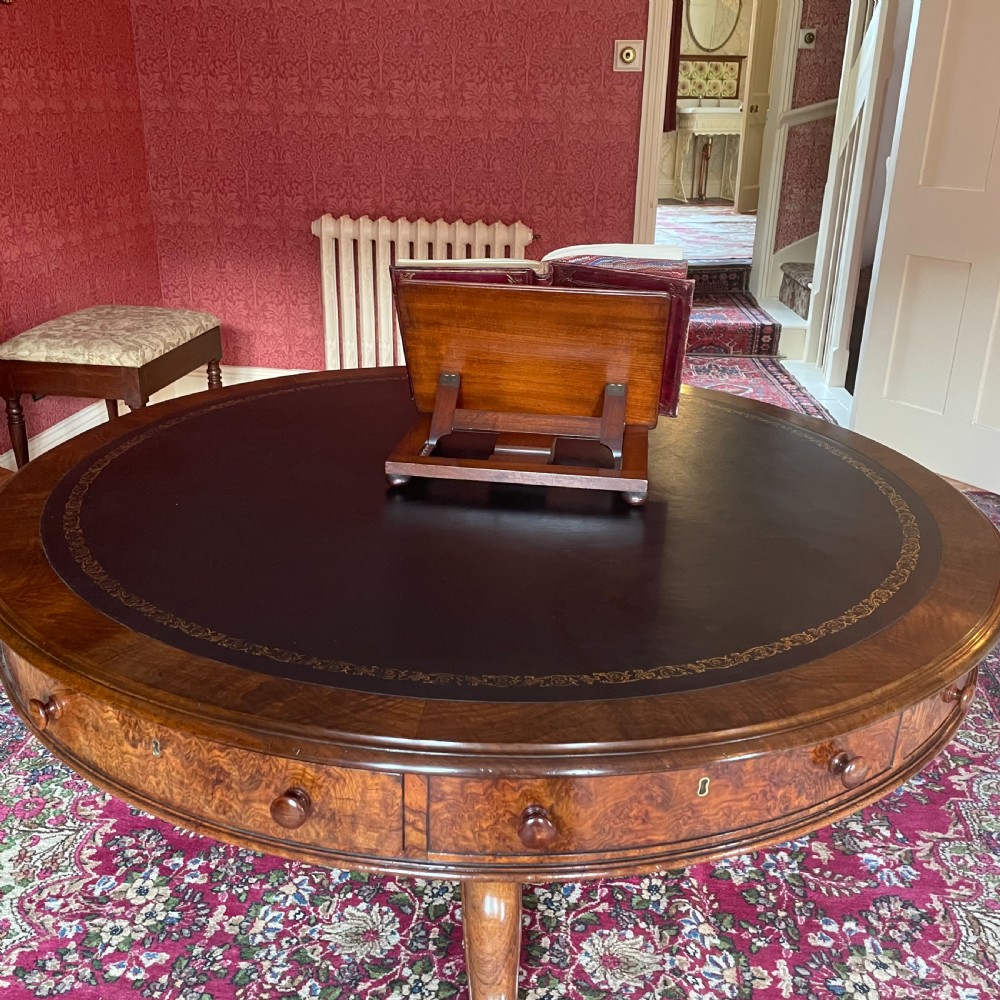 Regency Adjustable Mahogany Book Stand by Gillows View V