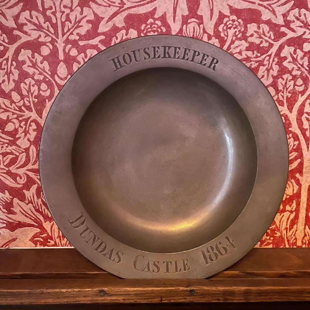 A Pair of 19th Century Pewter Dishes View II