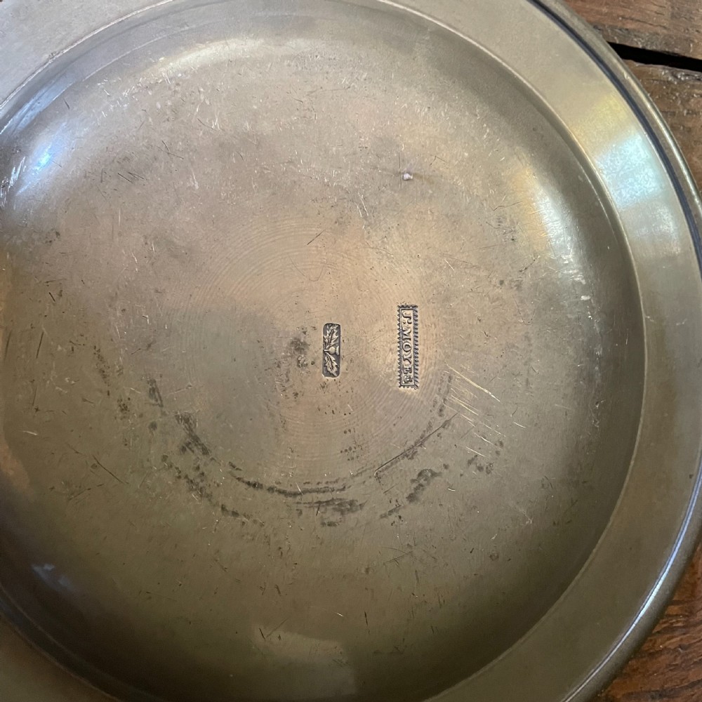 A Pair of 19th Century Pewter Dishes View IV