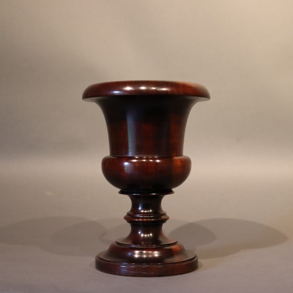 Treen - Circa 1850 English Campana Urn in the manner of Gillows View II