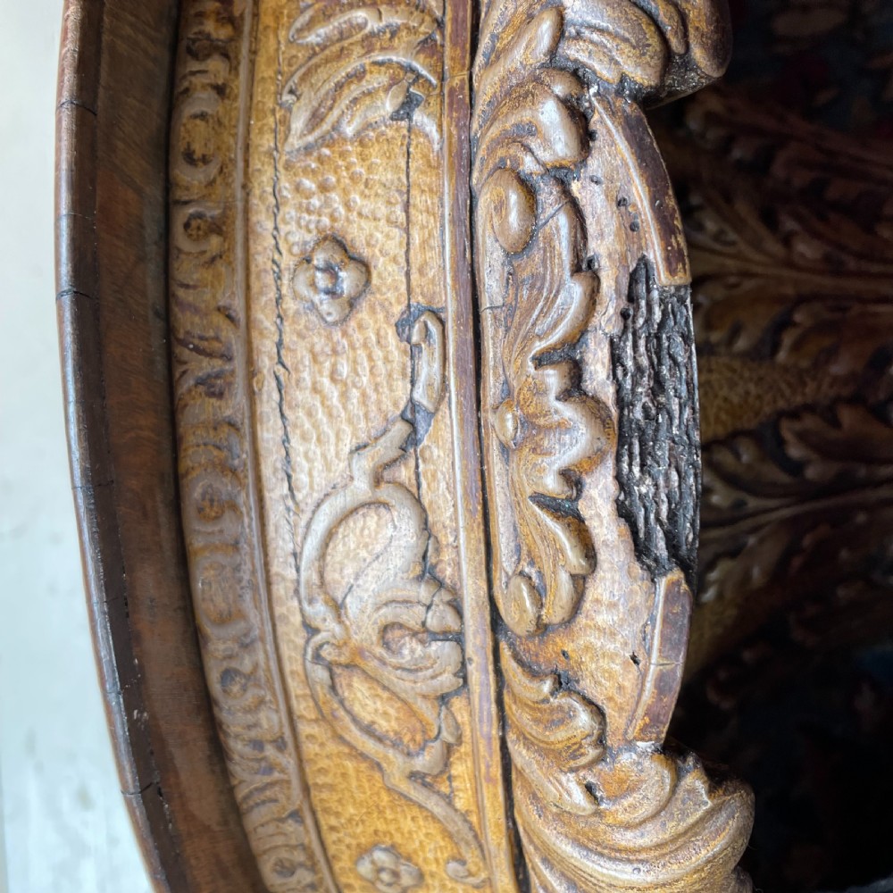 A Pair of Large Carved Wall Brackets.  View V