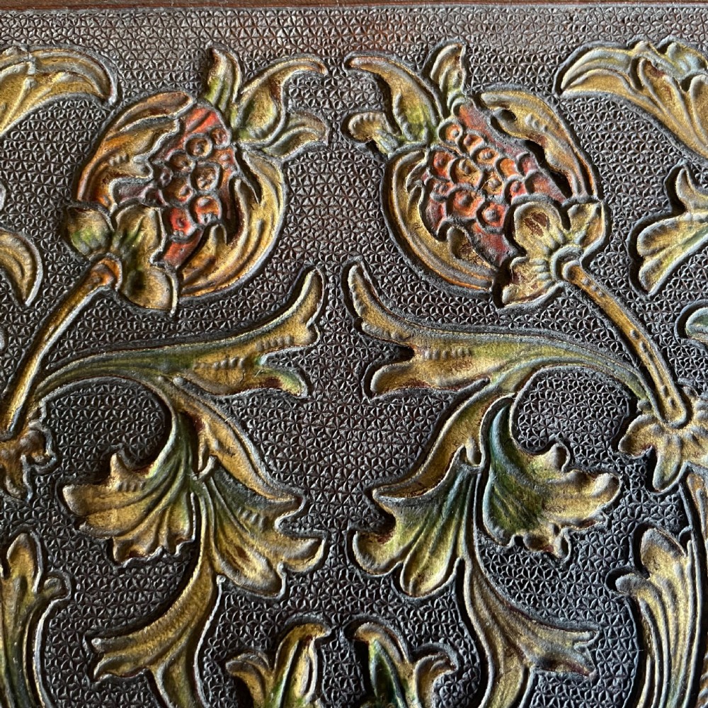 Leather Covered Box dated 1897  View II