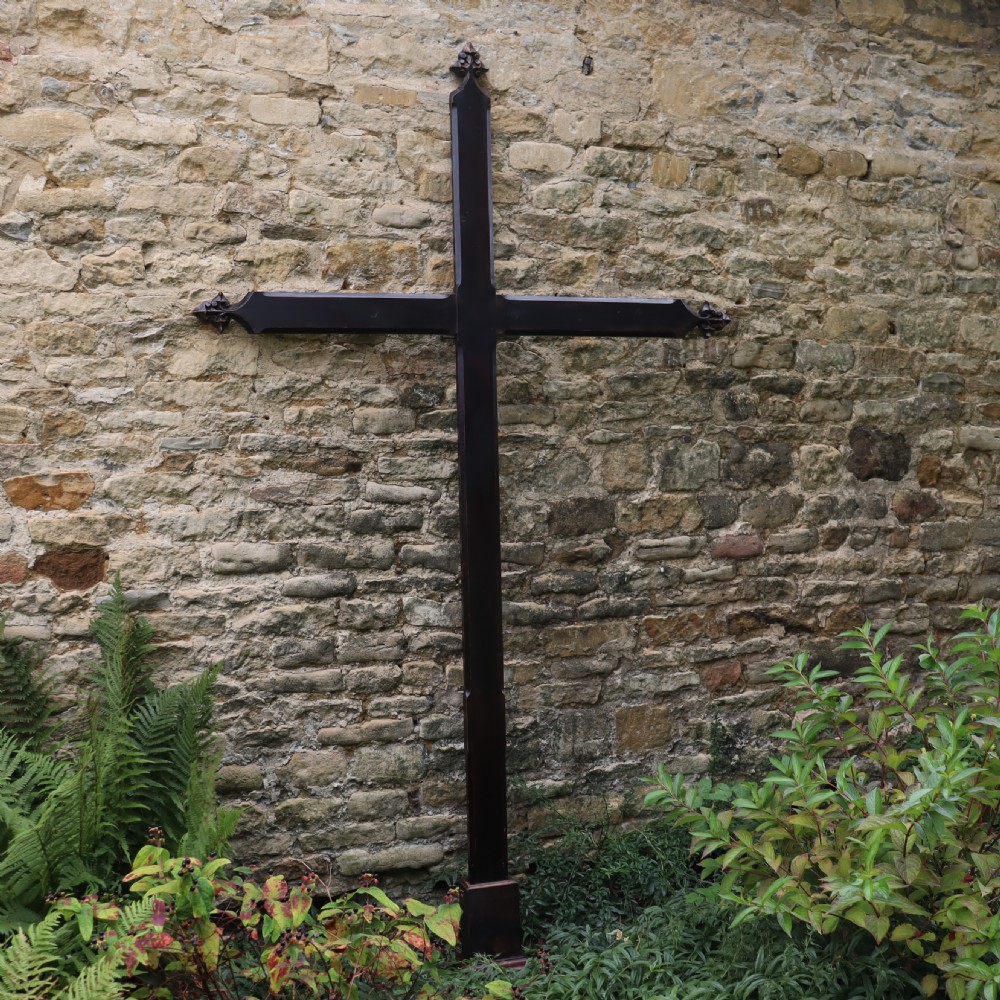 Large English Crucifix. In the Manner of A.W.N Pugin