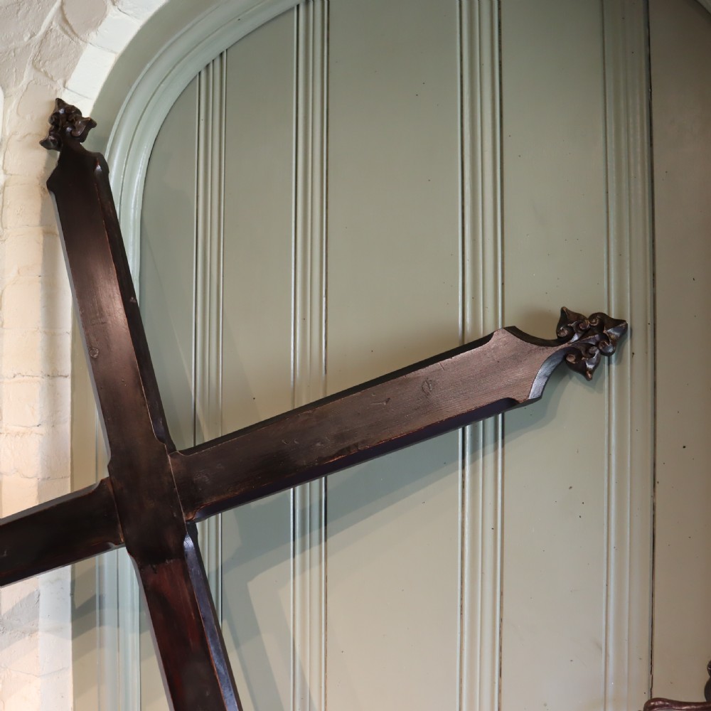 Large English Crucifix. In the Manner of A.W.N Pugin View IV