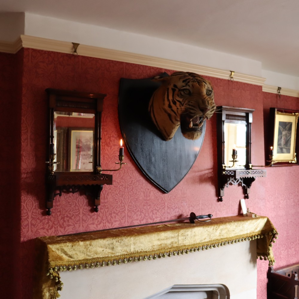 A pair of Victorian Walnut Girandole mirrors View III