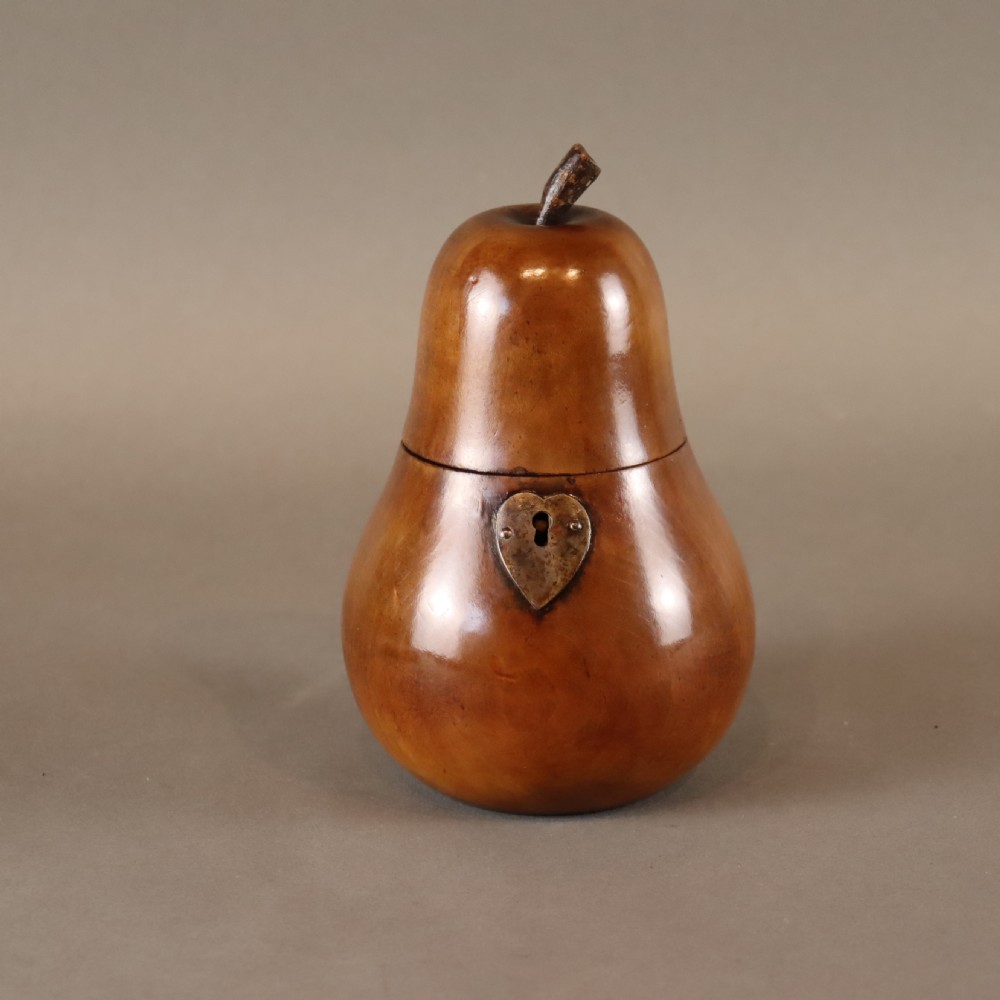 Pear wood Tea caddy  View III