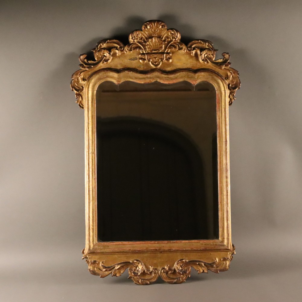 Early 19th Century Giltwood Mirror  
