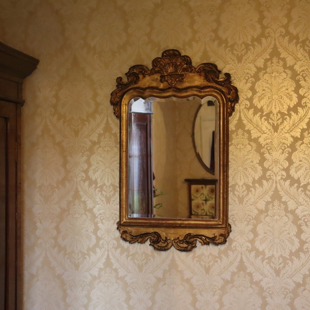 Early 19th Century Giltwood Mirror   View II