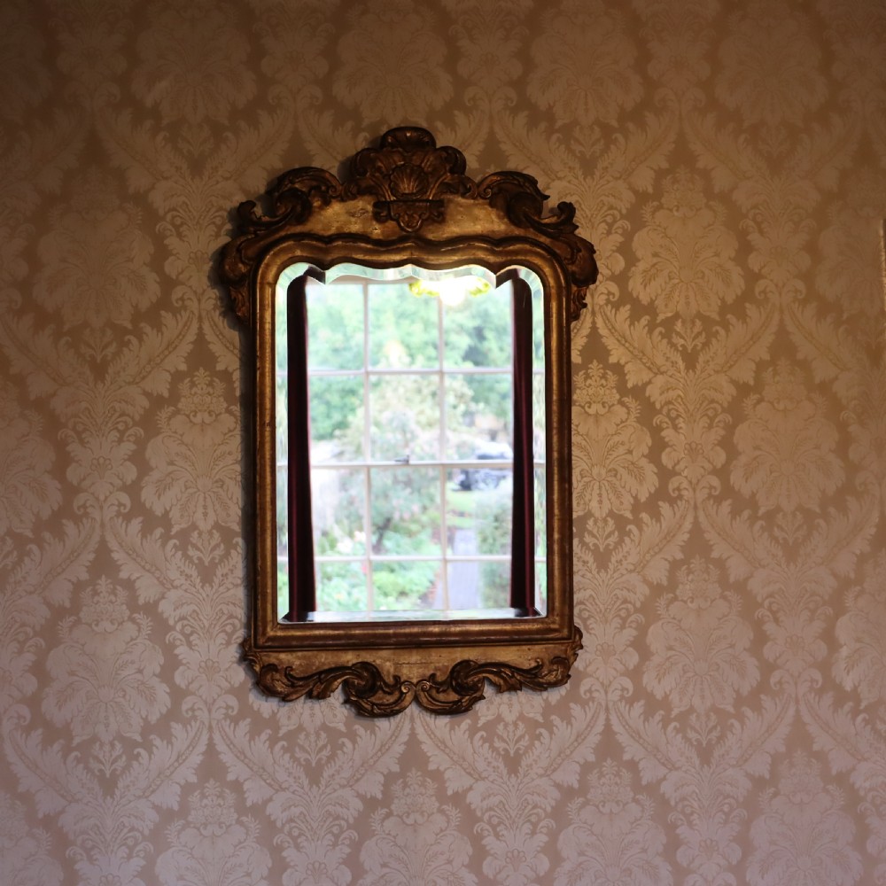 Early 19th Century Giltwood Mirror   View V
