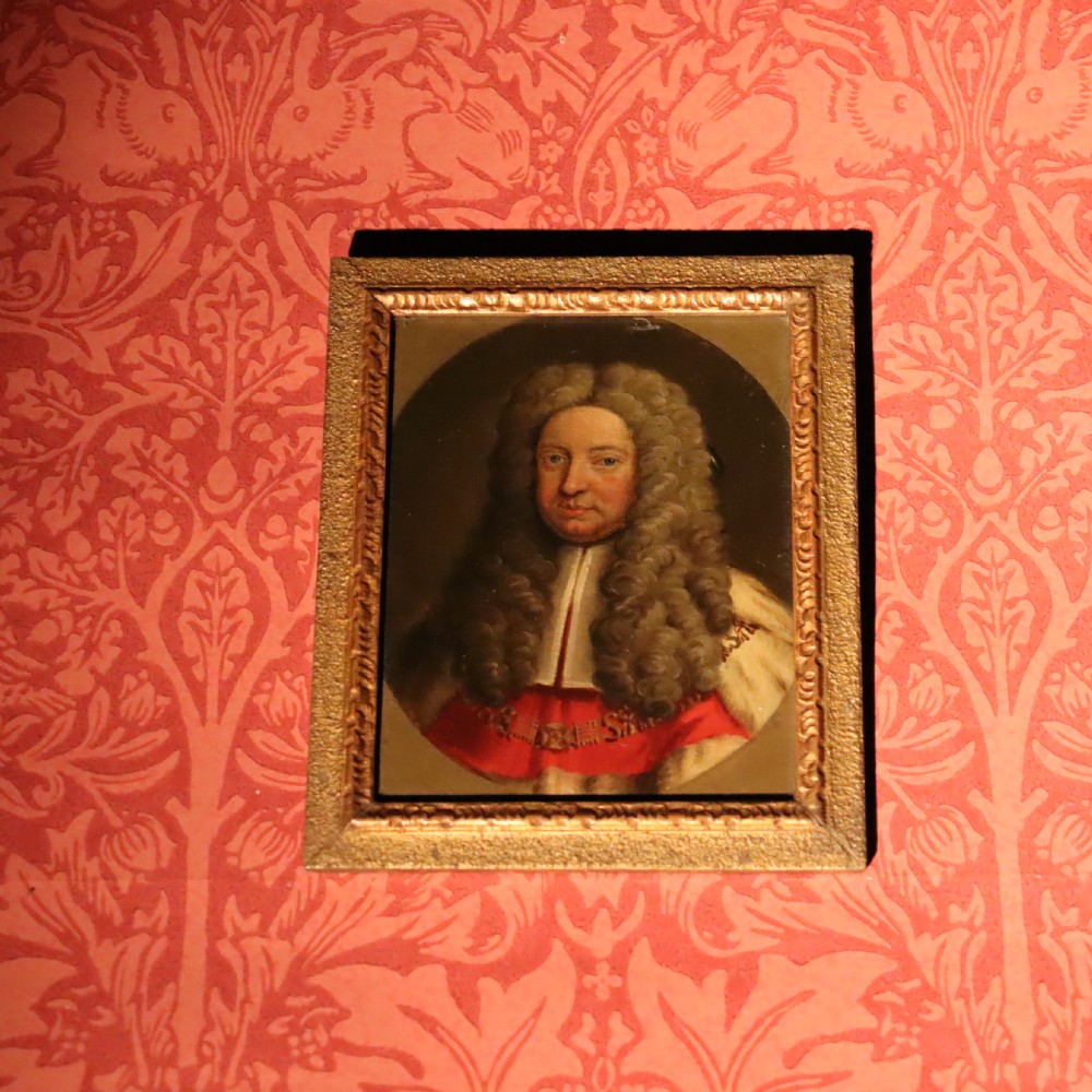 18th Century Portrait of Sir John Comyns, Chief Baron of the Exchequer (1667-1740) 
