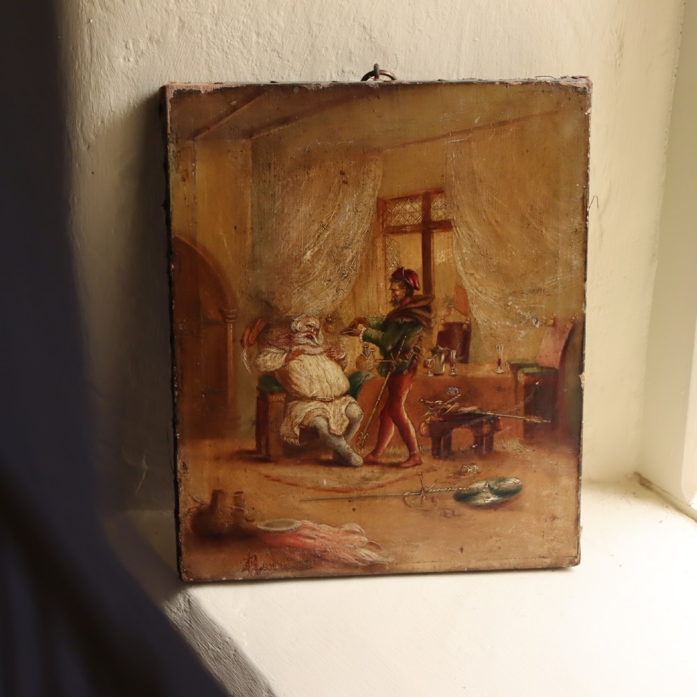 19th Century oil painting depicting a scene from Shakespeare ‘The Merry Wives of Windsor’ View X