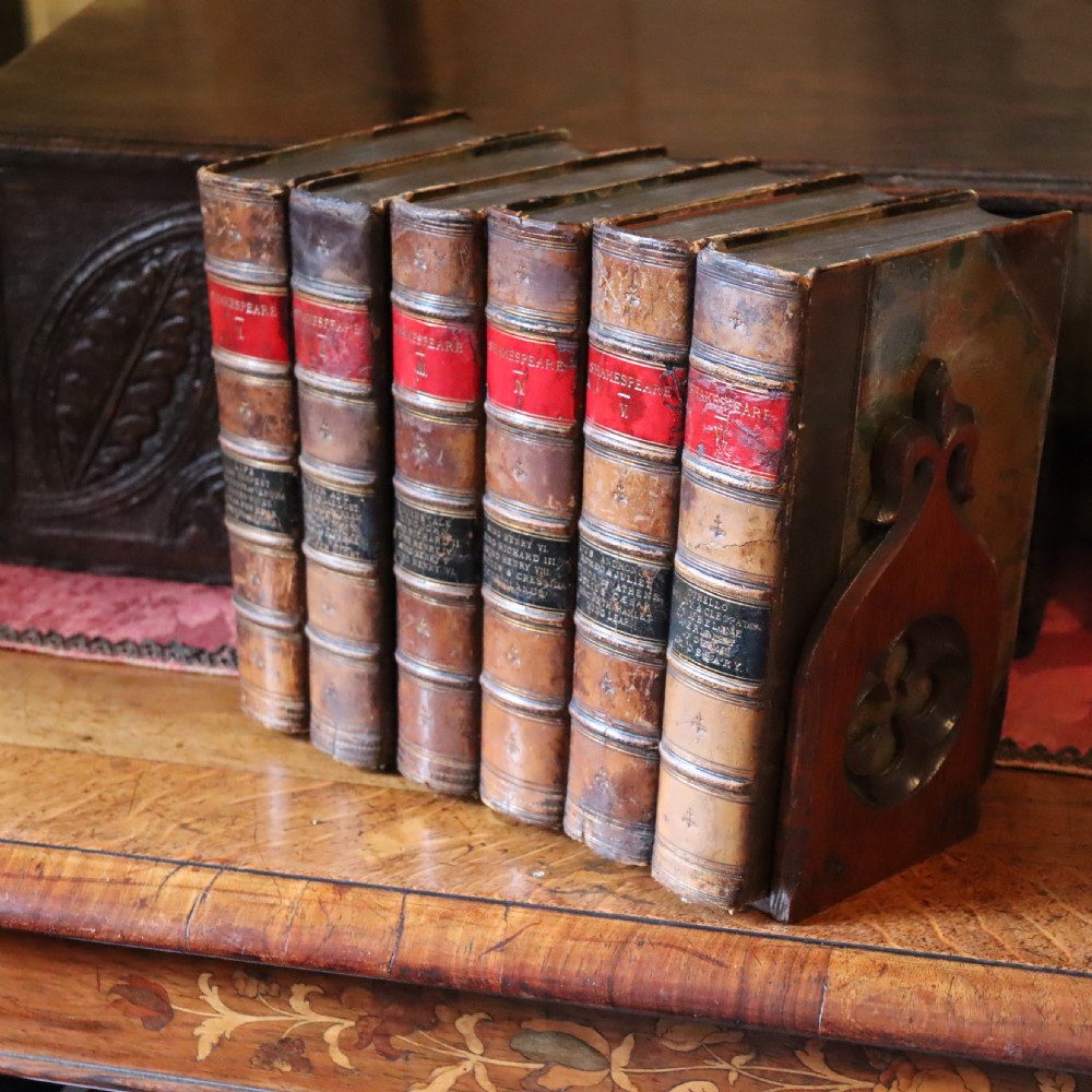Books - Six Volumes of Shakespeare's Comedies, Histories, Tragedies, and Poems