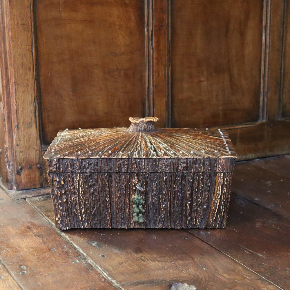 Stag Antler box of large proportions  View X