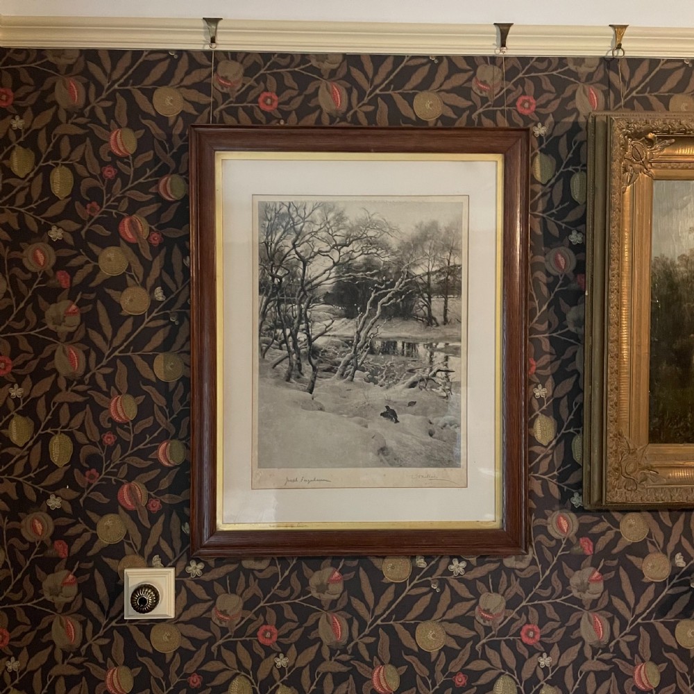 Joseph Farquharson Original Print dated 1901 