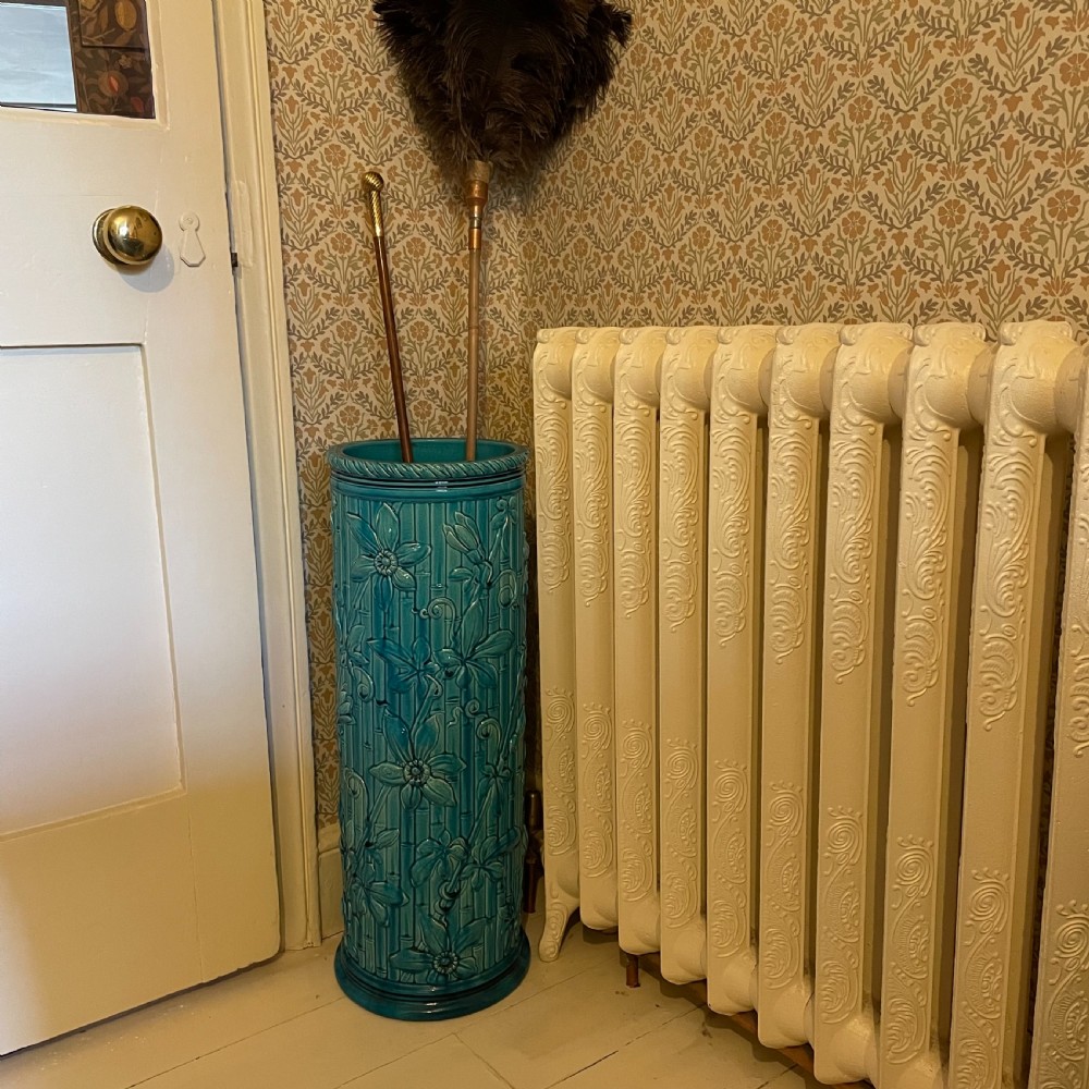 A Burmantofts Faience Stick Stand Circa 1880-1904