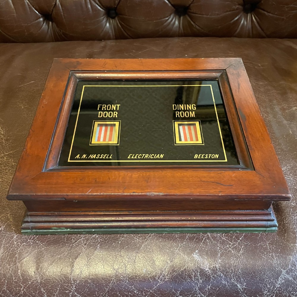 An Edwardian Servant's Electromagnetic Indicator Board 