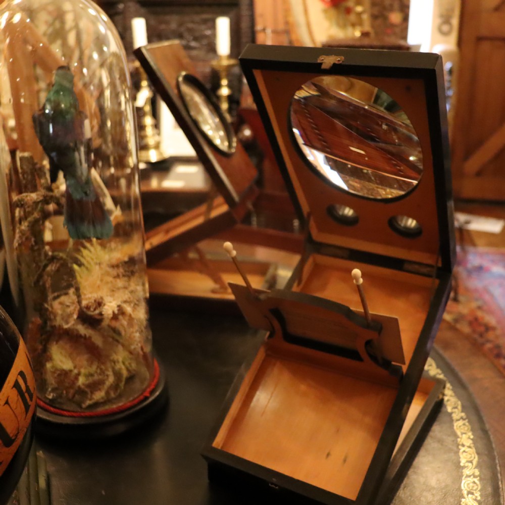 A Victorian Graphoscope or Magnifying device View VIII