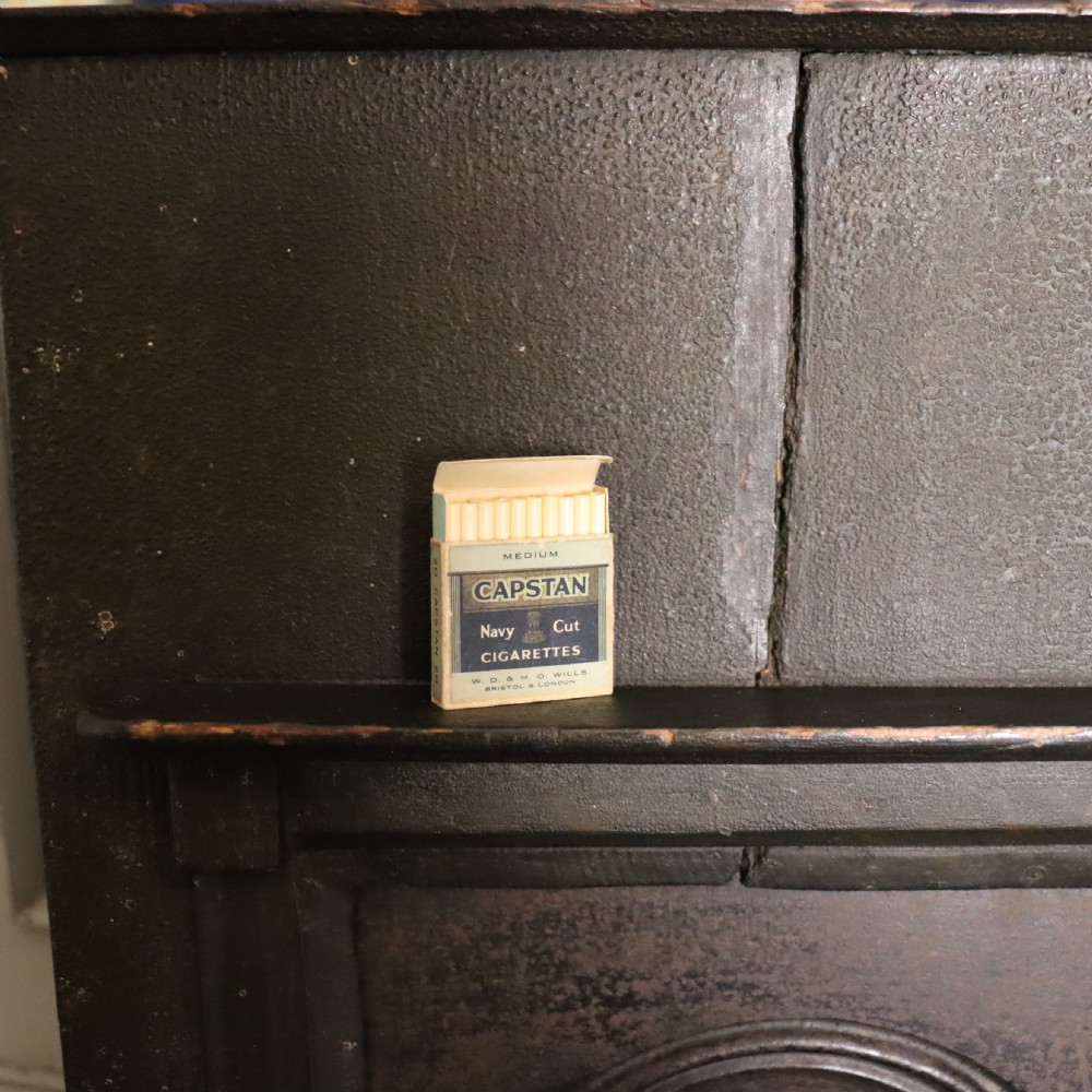 A Victorian salesman’s miniature sample of a cast iron fireplace View V